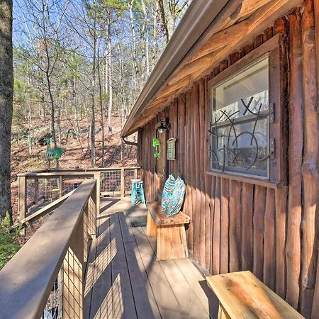Scenic Greers Ferry Cabin With Deck And Fire Pit! Heber Springs Exterior photo