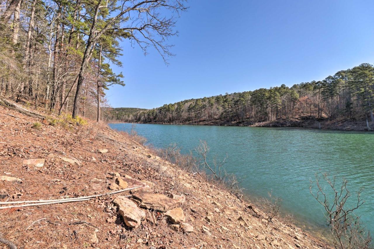 Scenic Greers Ferry Cabin With Deck And Fire Pit! Heber Springs Exterior photo